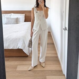 UNIQLO Pleated Wide Pants - XS